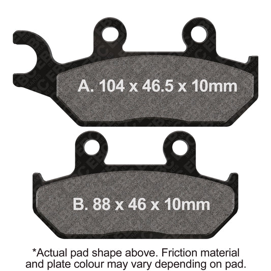 EBC - EBC Pad Set (FA172TT)