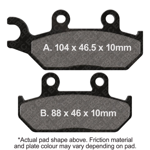 EBC - EBC Pad Set (FA172R)