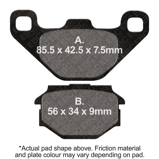 EBC - EBC Pad Set (FA173)
