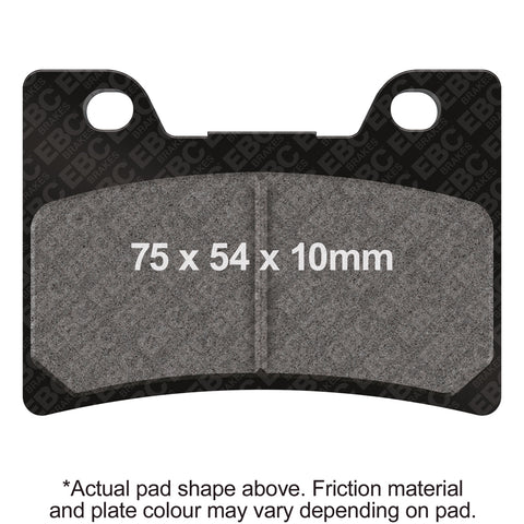 EBC - EBC Double-H Sintered Sportbike Pad Set (FA182HH)