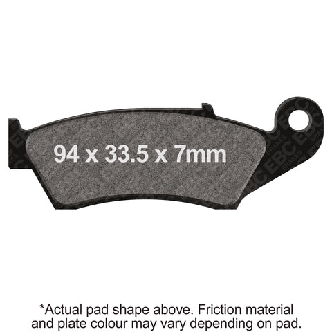 EBC - EBC Pad Set (FA185TT)