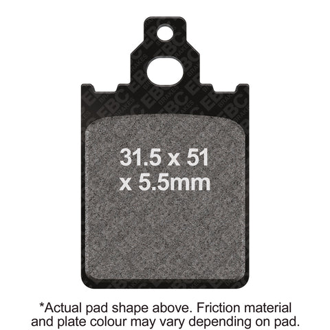 EBC - Carbon SCO Series Pads E391 (SFAC186)