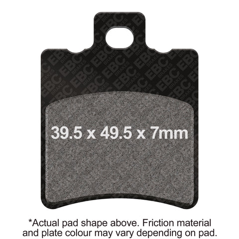 EBC - EBC Double-H Sintered Scooter Pad Set (SFA193HH)