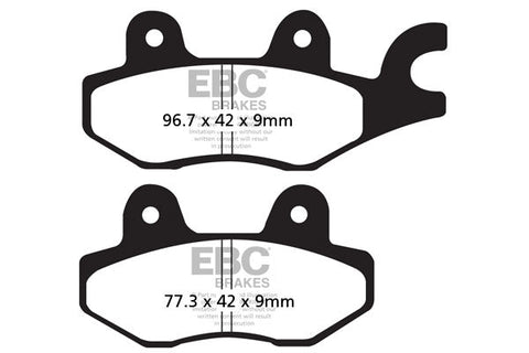 EBC - Race Use Only - Sintered GPFAX Compound Race Pad (GPFAX197HH)