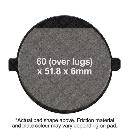 EBC - EBC Pad Set (FA198)