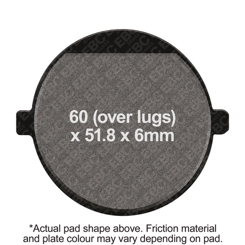 EBC - EBC Pad Set (FA198)