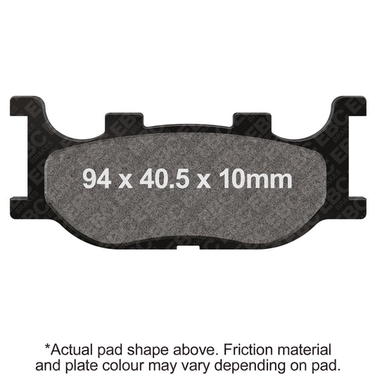 EBC - EBC Double-H Sintered Sportbike Pad Set (FA199HH)