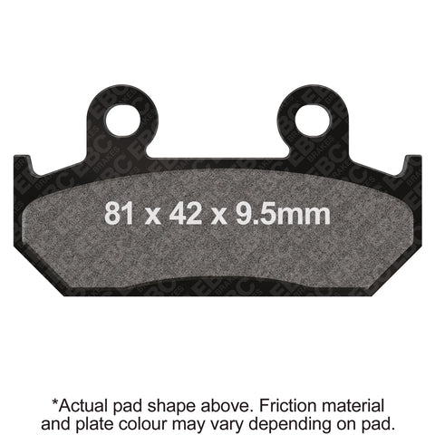 EBC - EBC Double-H Sintered Sportbike Pad Set (FA203HH)