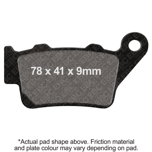EBC - EBC Pad Set (FA208R)
