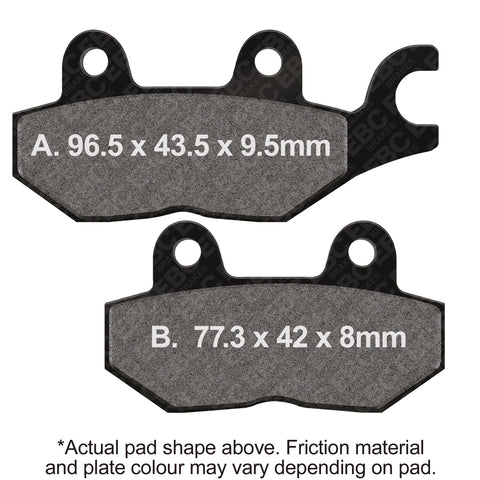 EBC - EBC Pad Set (FA215/2)