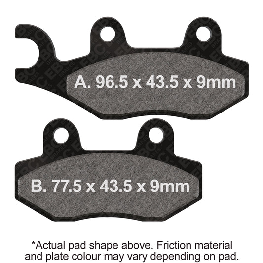 EBC - EBC Pad Set (FA228)