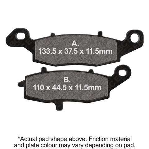 EBC - EBC Pad Set (FA231/3V)