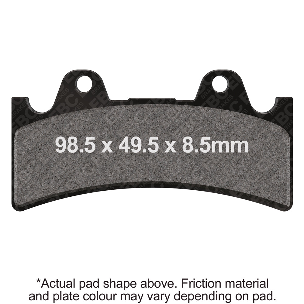 EBC - EBC Double-H Sintered Sportbike Pad Set (FA243HH)