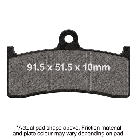 EBC - EBC Double-H Sintered Sportbike Pad Set (FA249HH)