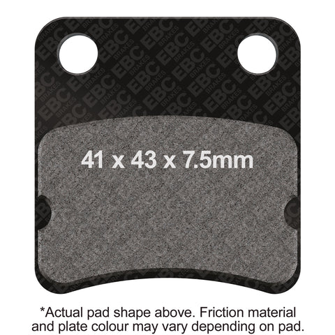 EBC - Carbon SCO Series Pads E391 (SFAC257)