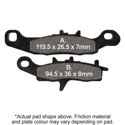 EBC - EBC Pad Set (FA258TT)