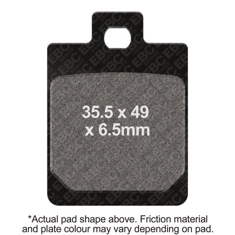 EBC - EBC Double-H Sintered Scooter Pad Set (SFA260HH)