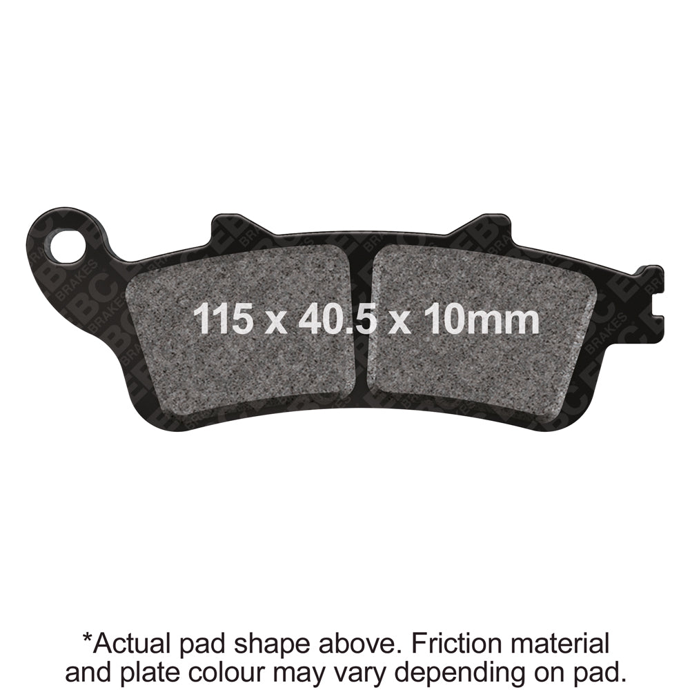 EBC - EBC Double-H Sintered Sportbike Pad Set (FA261/2HH)