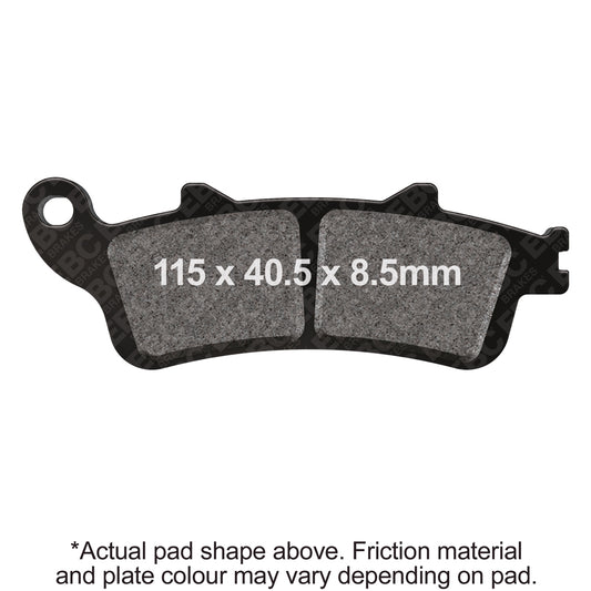 EBC - EBC Double-H Sintered Sportbike Pad Set (FA261HH)