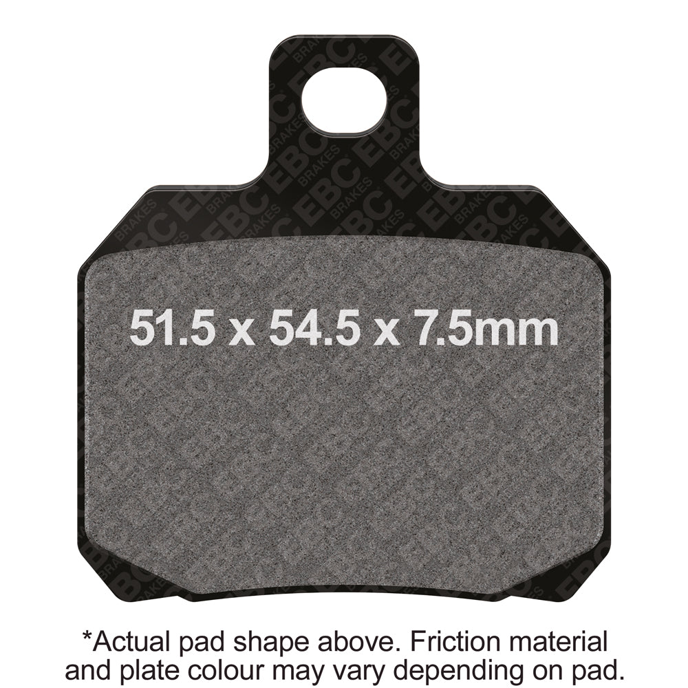 EBC - Carbon SCO Series Pads E391 (SFAC266)