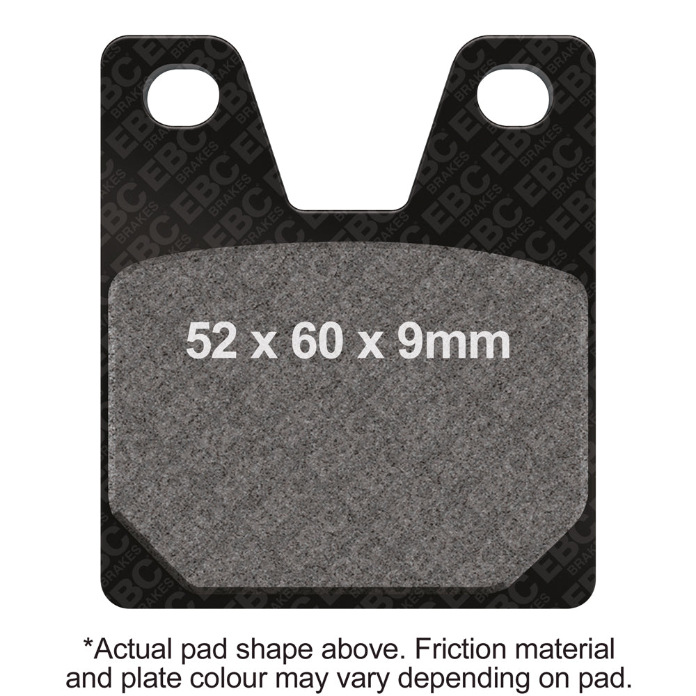 EBC - EBC Double-H Sintered Sportbike Pad Set (FA267HH)