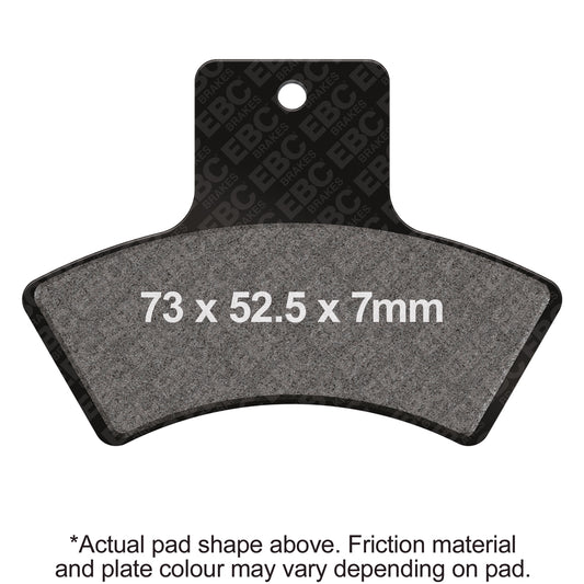EBC - EBC Pad Set (FA270TT)
