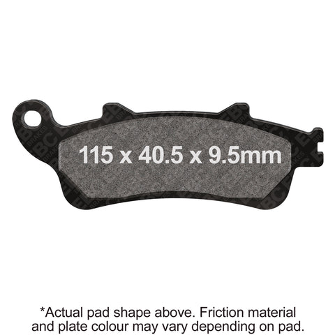 EBC - EBC Double-H Sintered Scooter Pad Set (SFA281HH)