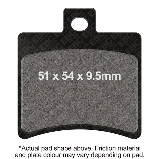 EBC - Carbon SCO Series Pads E391 (SFAC298)