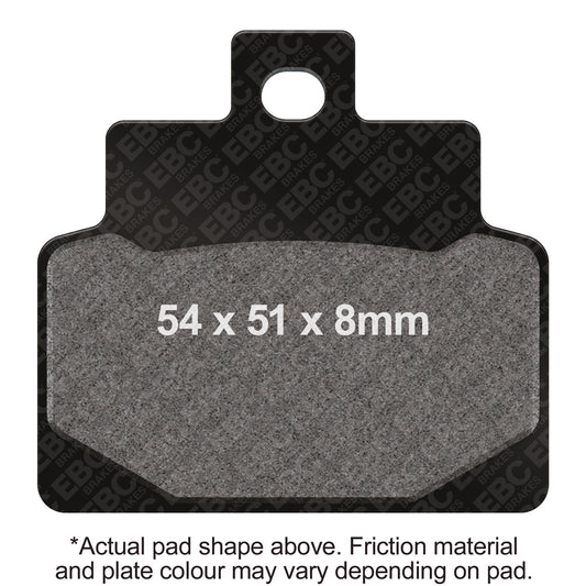EBC - Carbon SCO Series Pads E391 (SFAC301)