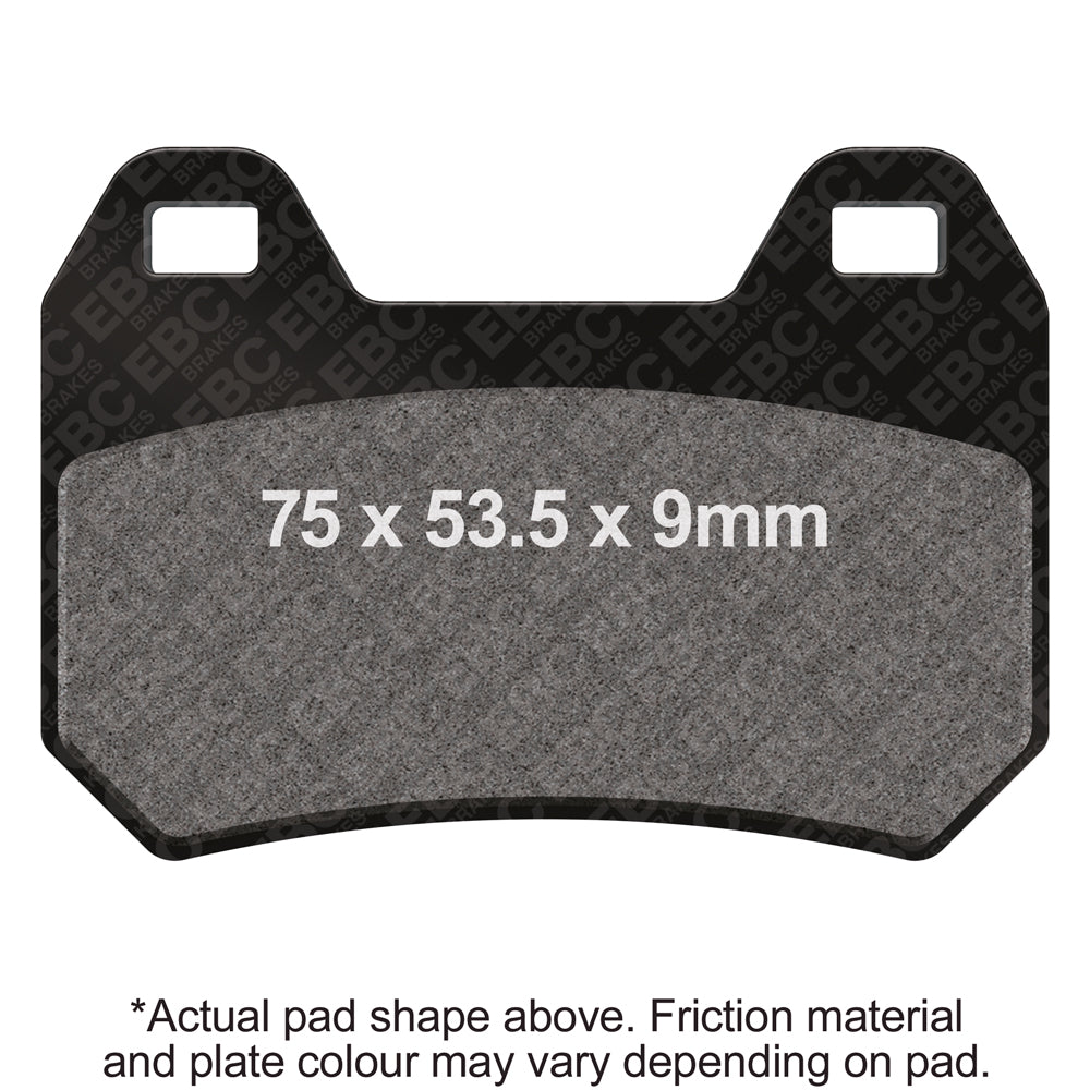 EBC - EBC Double-H Sintered Sportbike Pad Set (FA304HH)