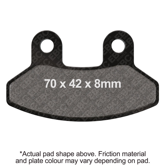 EBC - Carbon SCO Series Pads E391 (SFAC306)