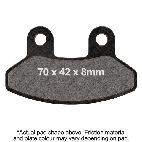 EBC - Carbon SCO Series Pads E391 (SFAC306)