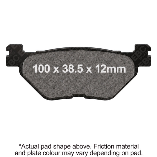 EBC - EBC Double-H Sintered Scooter Pad Set (SFA319HH)