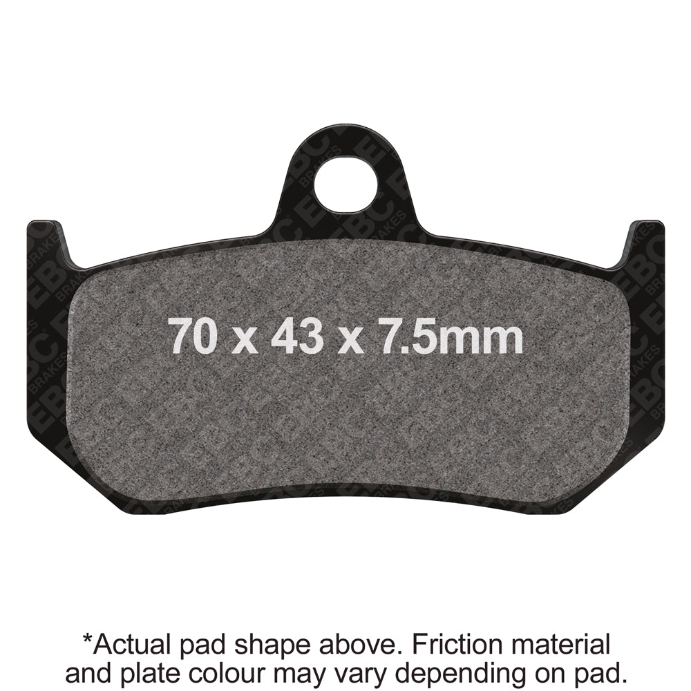 EBC - EBC Double-H Sintered Sportbike Pad Set (FA320HH)