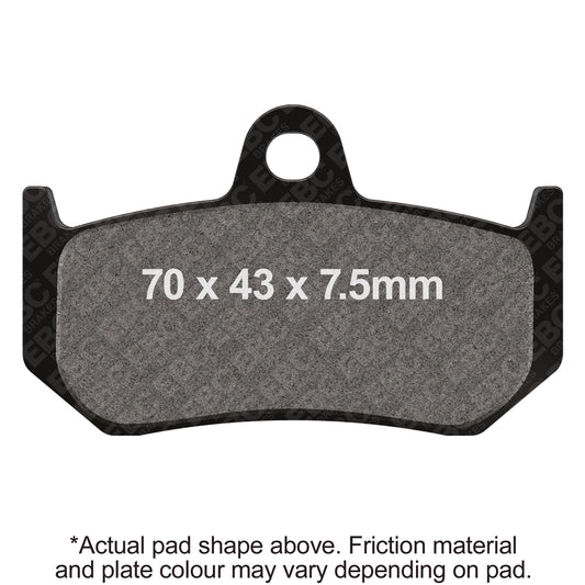 EBC - EBC Double-H Sintered Sportbike Pad Set (FA320HH)