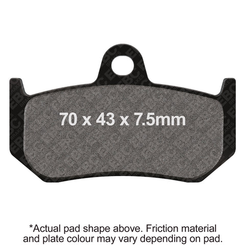 EBC - EBC Double-H Sintered Sportbike Pad Set (FA320HH)