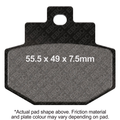 EBC - EBC Double-H Sintered Scooter Pad Set (SFA321HH)