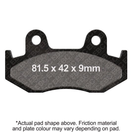 EBC - Carbon SCO Series Pads E391 (SFAC323)