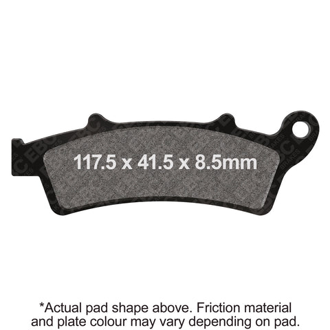 EBC - Carbon SCO Series Pads E391 (SFAC324)