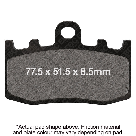 EBC - EBC Double-H Sintered Sportbike Pad Set (FA335HH)