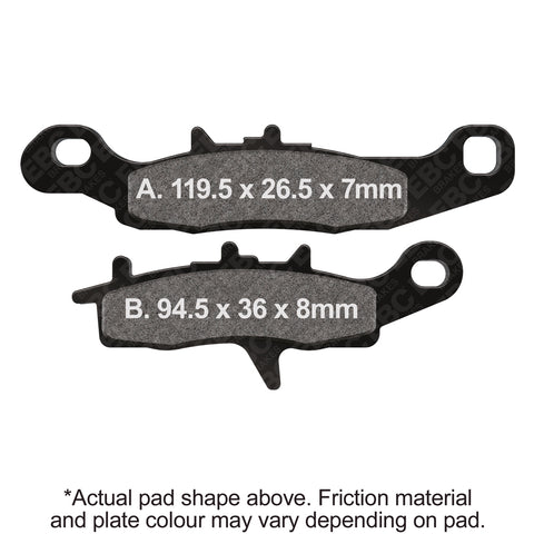 EBC - EBC Pad Set (FA342R)