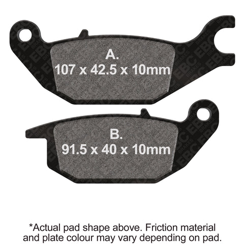 EBC - EBC Pad Set (FA343)