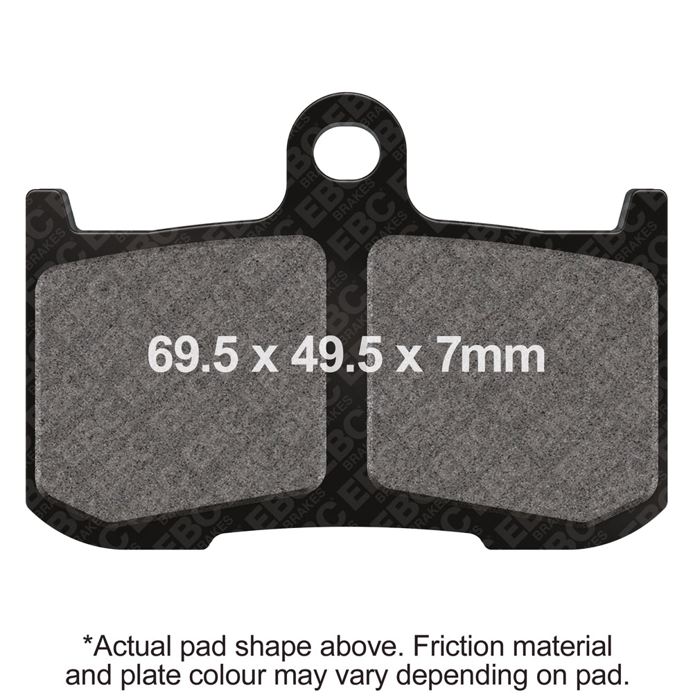 EBC - EBC Double-H Sintered Sportbike Pad Set (FA347HH)