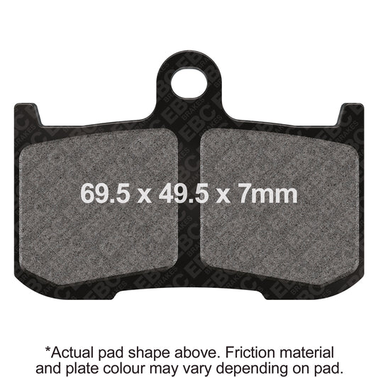 EBC - EBC Double-H Sintered Sportbike Pad Set (FA347HH)