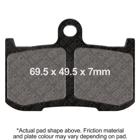 EBC - EBC Double-H Sintered Sportbike Pad Set (FA347HH)