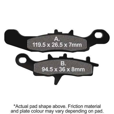 EBC - EBC Pad Set (FA349R)