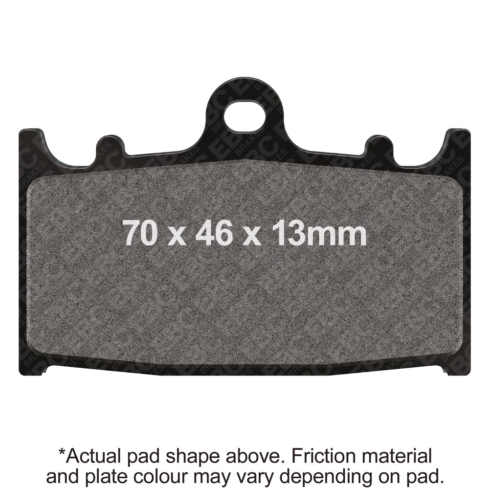 EBC - EBC Double-H Sintered Sportbike Pad Set (FA366HH)