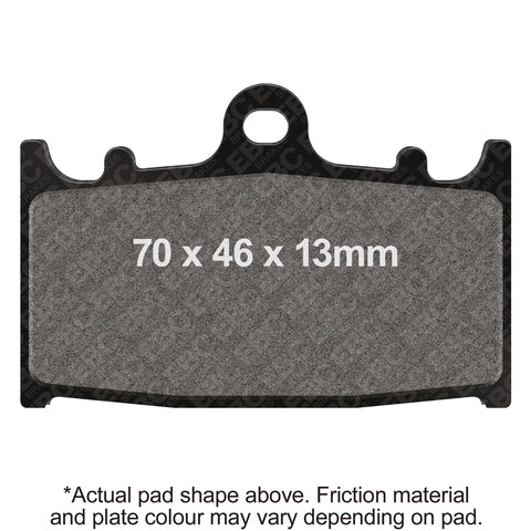 EBC - EBC Double-H Sintered Sportbike Pad Set (FA366HH)