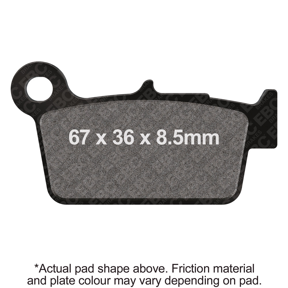 EBC - EBC Pad Set (FA367/2R)