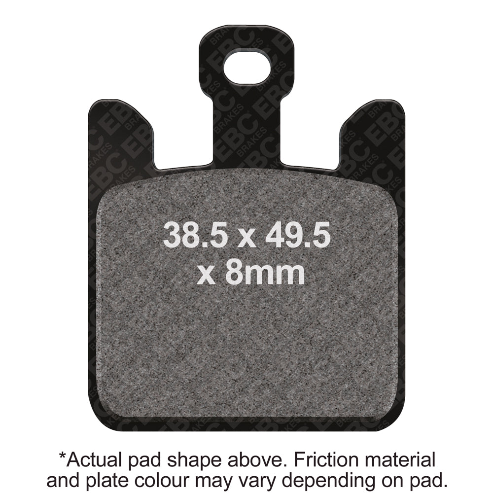 EBC - EBC Double-H Sintered Sportbike Pad Set (FA369/4HH)